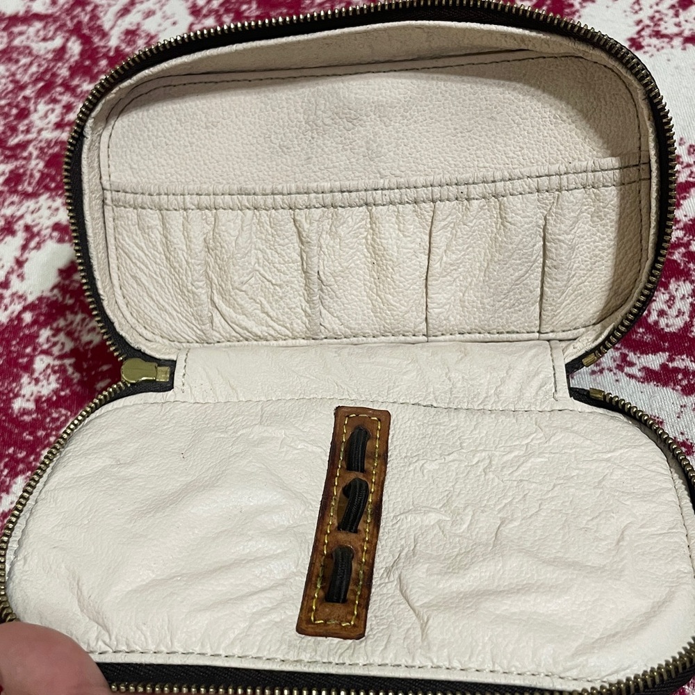 Louis Vuitton Brown Monogram Cosmetic Bag - Picture 9 of 13
